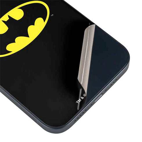 DC Comics Batman Movie 1989 Logo iPhone 14 Plus Skin